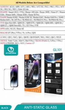 Film 5D Full Glue Protection En Verre Trempé pour  Huawei Smart 2021 / Y7A / Honor 10X Lite / Enjoy 20SE / X30i / X40i / X50i / Enjoy 50 Pro / Vivo iQoo Neo 5SE / iQOO Z5 / IQOO Z7X / IQOO Z8 / IQOO Z8X / iQOO Z6 / IQOO Z7 / T1 / X27 Pro / Y78